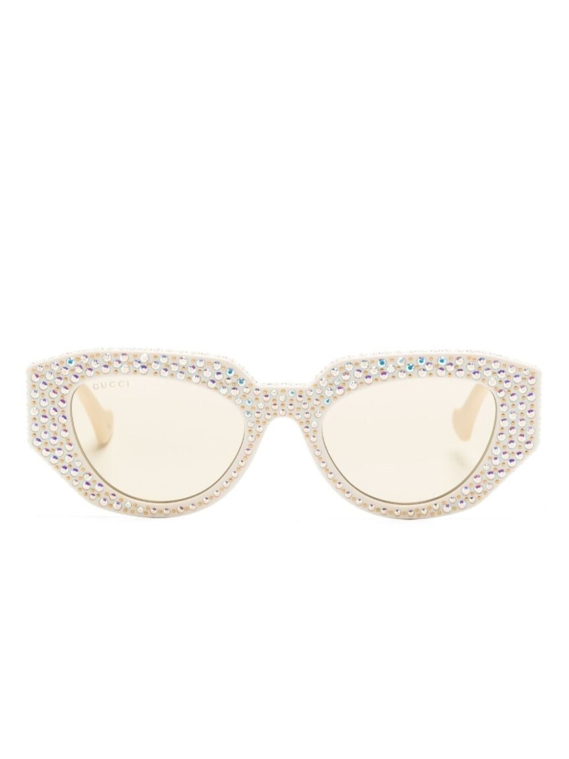 

Gucci Eyewear солнцезащитные очки с логотипом Double G, нейтральный цвет