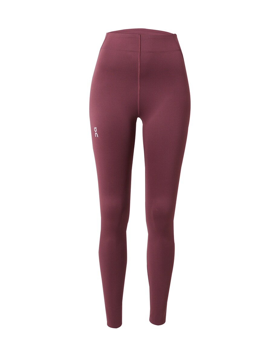 

Узкие тренировочные брюки On, цвет Wine red