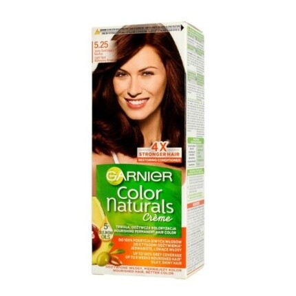 

Color Naturals Крем-краска для волос 5.25 Опалесцирующий Каштан, Garnier