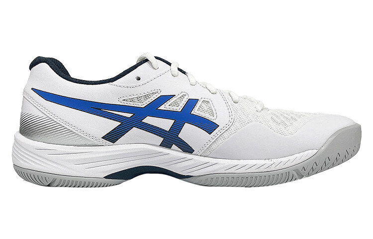Обувь Asics для бадминтона Мужчины, White/Blue — фото 2