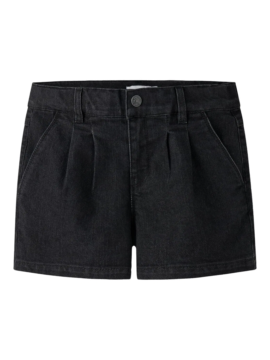 Шорты джинсовые, black denim, Name it