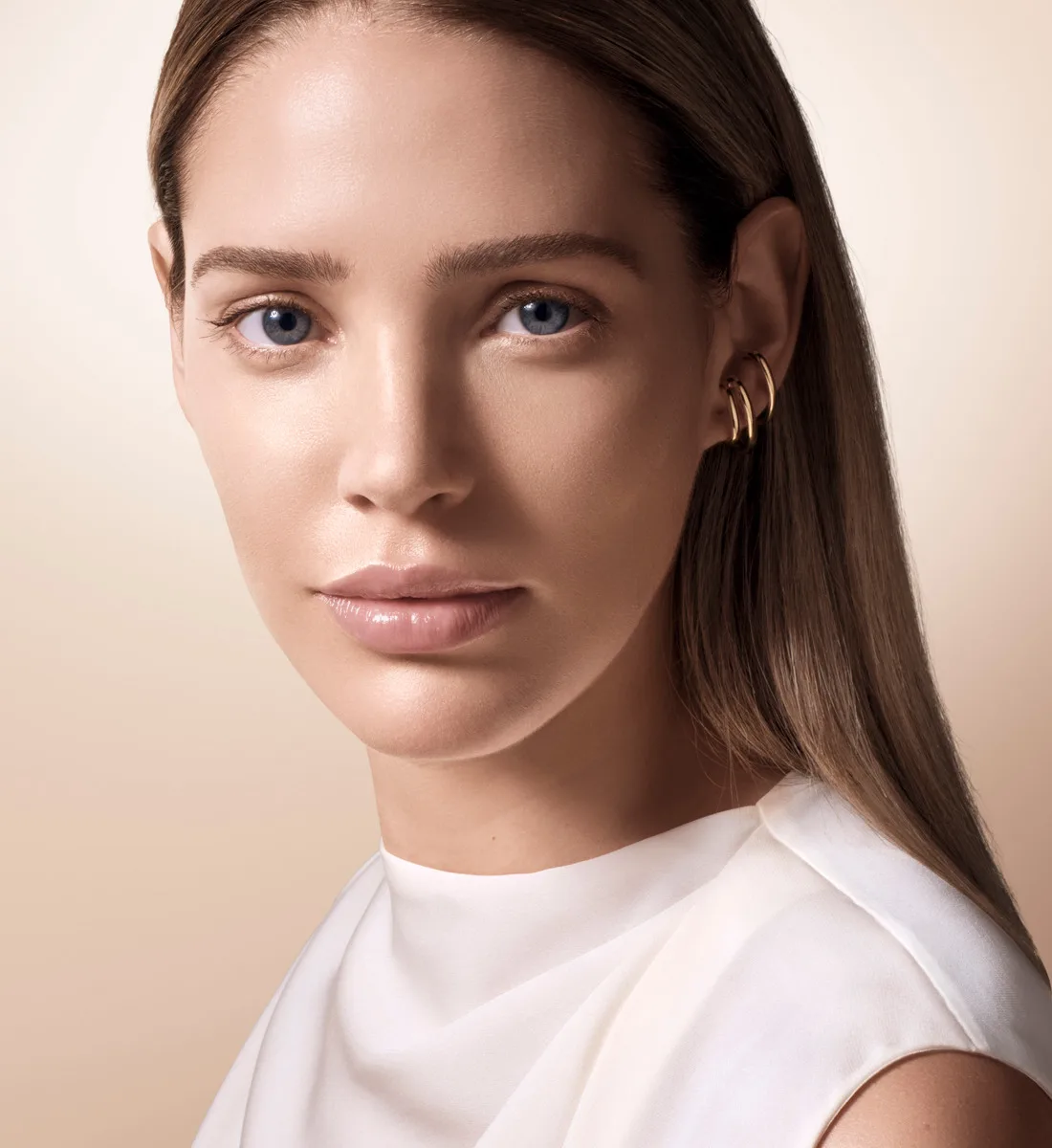 Тональный флюид Lancôme, золотой — фото 4