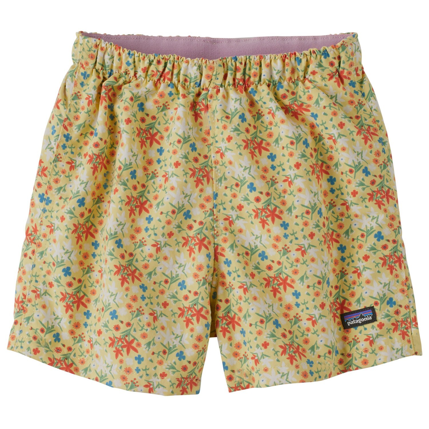 

Шорты Patagonia Kid's Baggies Shorts, цвет Little Isla/Milled Yellow