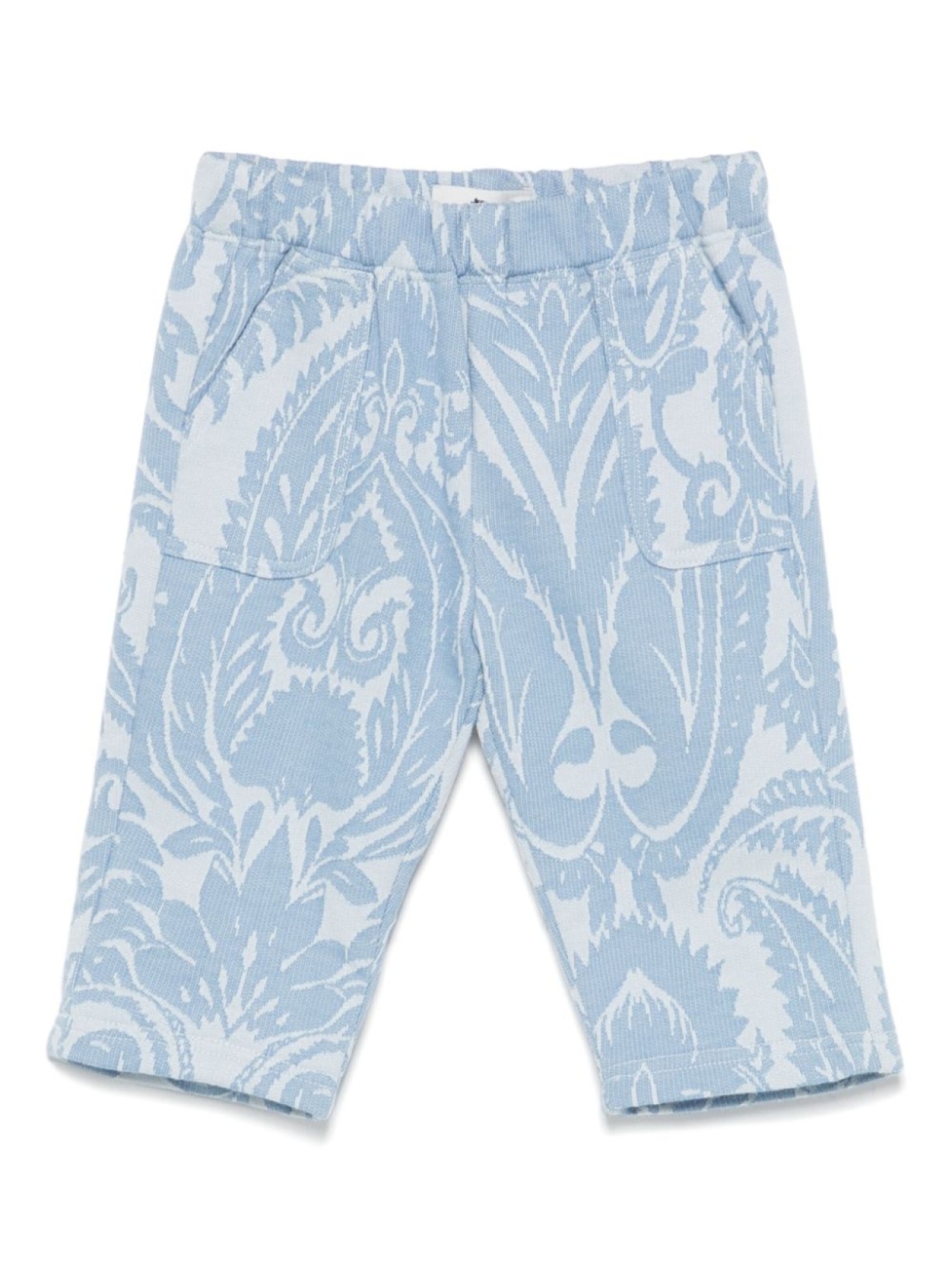 

ETRO KIDS жаккардовые джинсы, синий