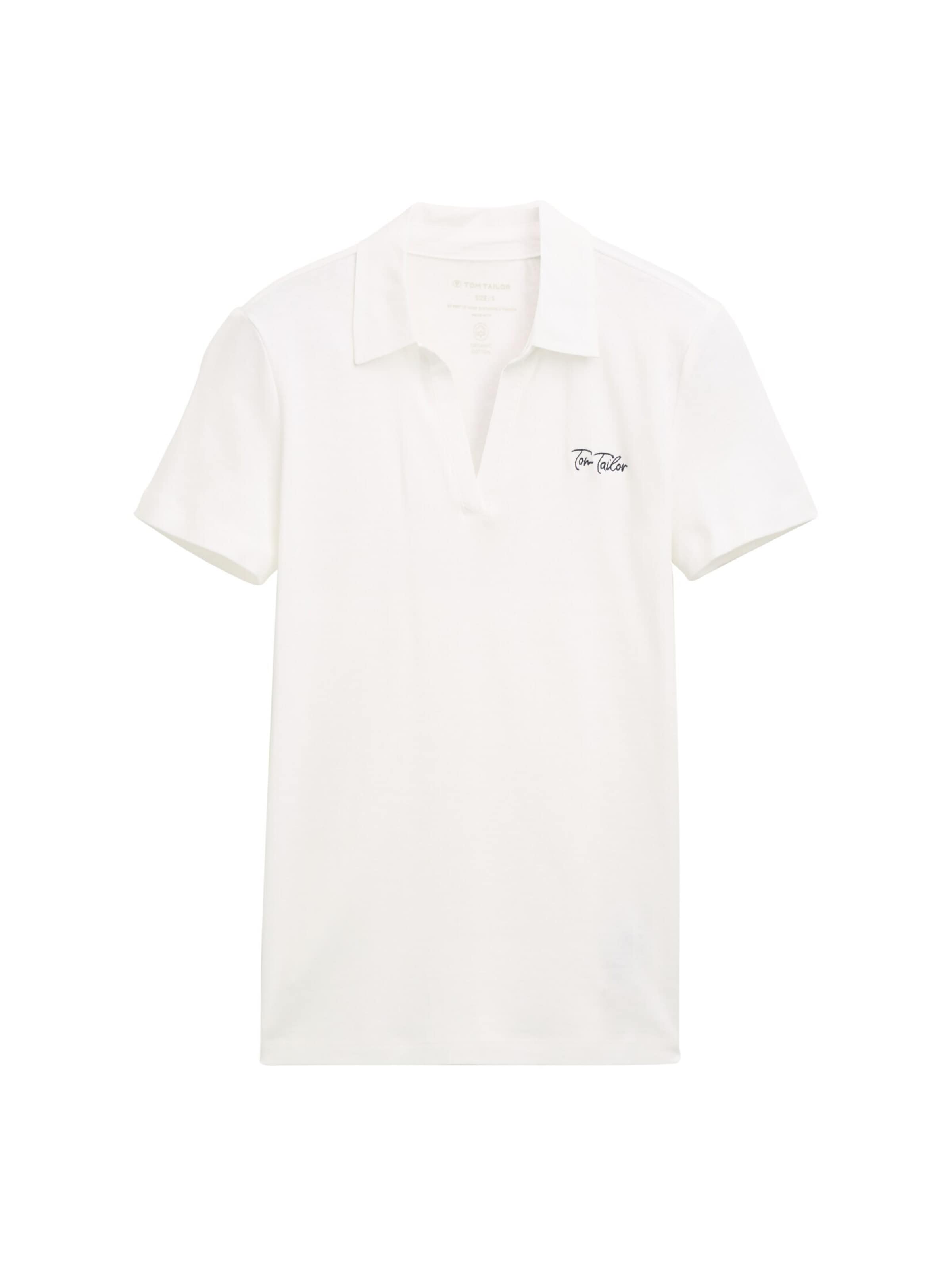 

TOM TAILOR Футболка в белом цвете