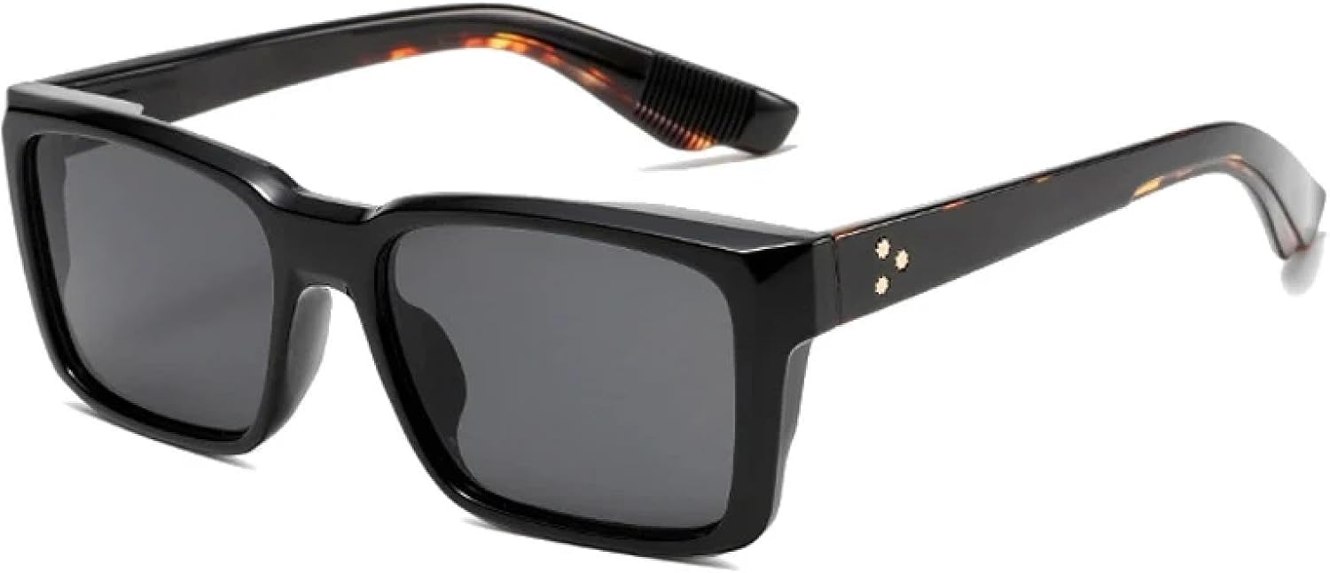 

Солнцезащитные очки с защитой от УФ-излучения UV400 для женщин и мужчин | Градиентные линзы, стиль панк | для занятий спортом на открытом воздухе DSVIGF, Black Leopard Grey