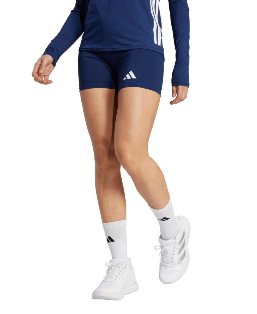 

Женские волейбольные шорты Techfit с высокой посадкой Adidas, Team Navy Blue