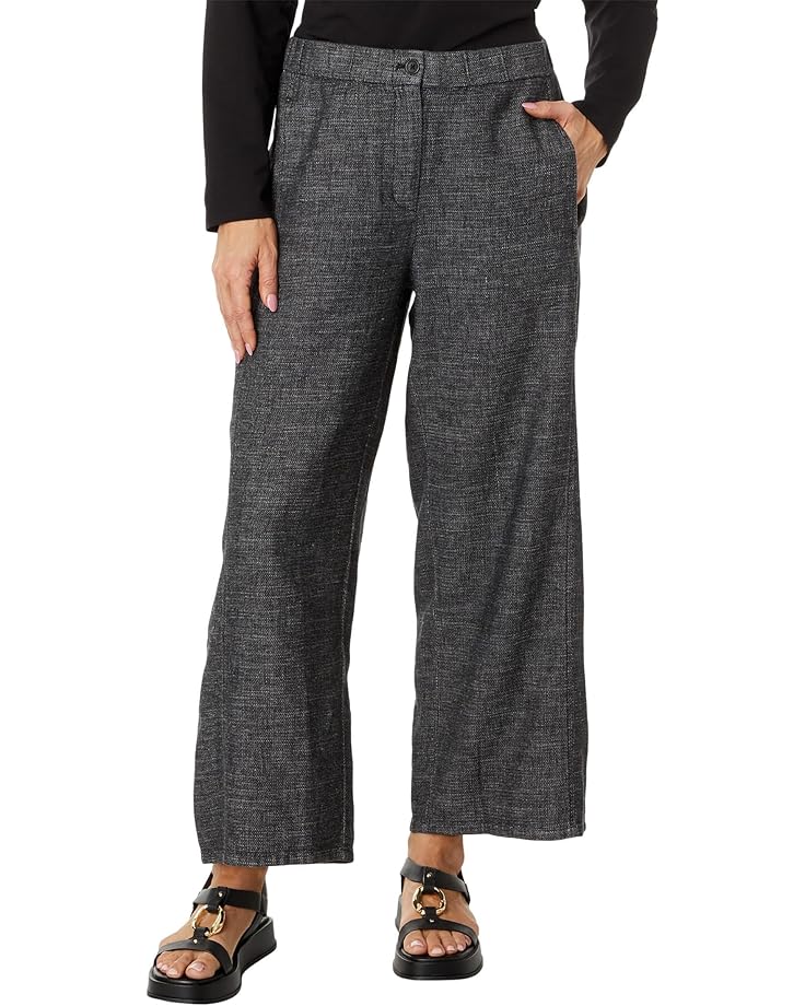 

Брюки Eileen Fisher Wide Ankle Pant, черный