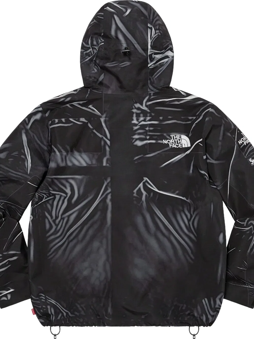 Куртка с принтом "обман зрения" от The North Face Supreme, черный — фото 2