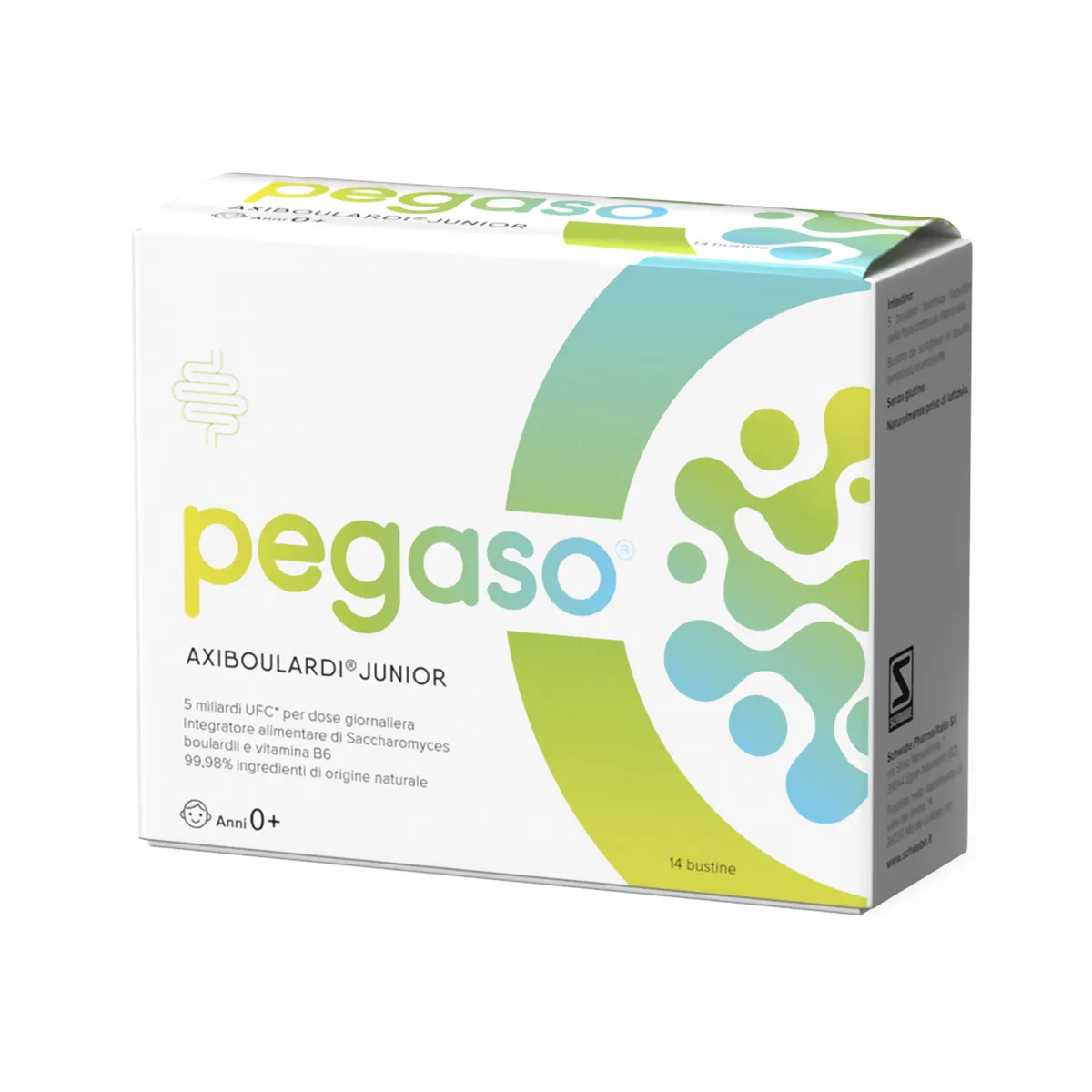 

Pegaso Axiboulardi Junior 14 пакетиков Wellbeing для кишечной бактериальной флоры