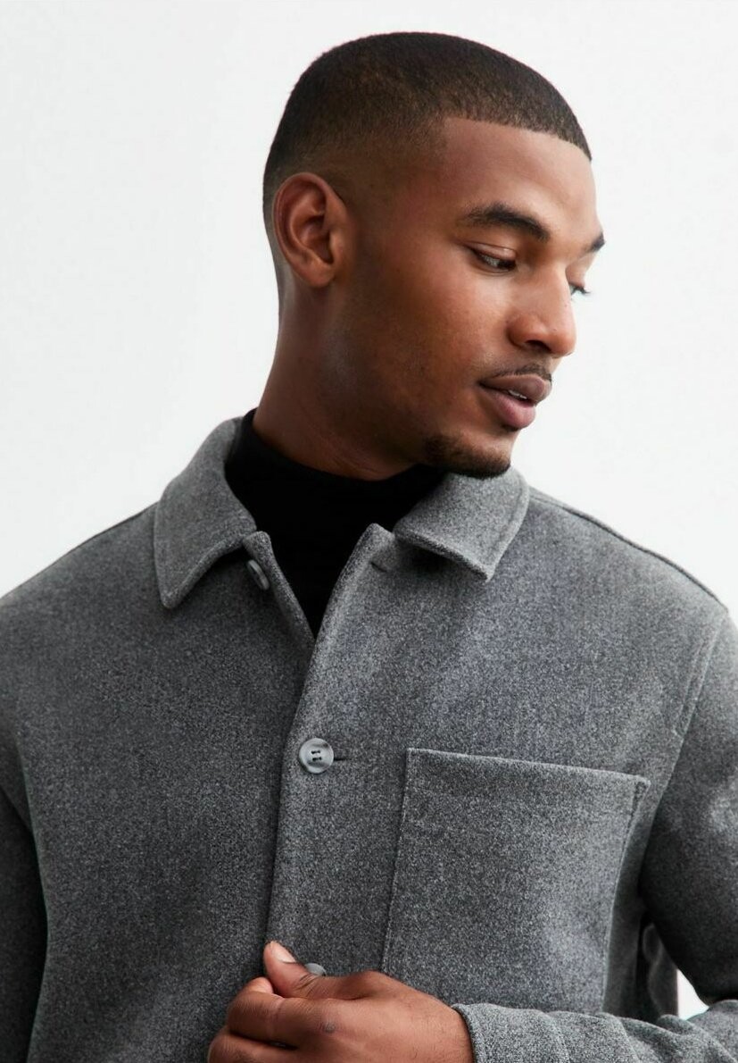 

Летняя куртка REGULAR BRUSHED PATCH POCKET New Look, серый