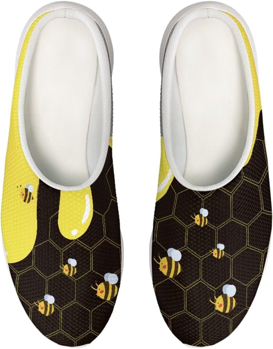 

Сабо Forchrinse Cat Rainbow Sky унисекс для сада, удобные тапочки для медсестры, с поддержкой свода стопы, для ходьбы, мужские и женские, Bee