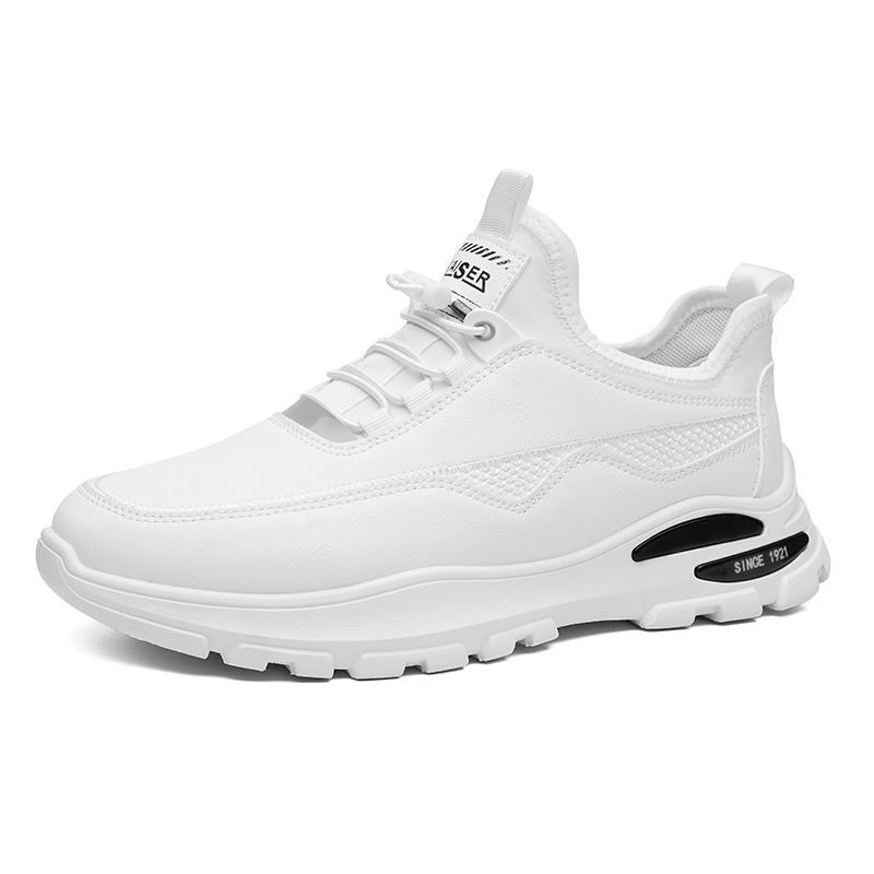 

KAISER Дышащие амортизирующие низкие повседневные туфли для мужчин, белые