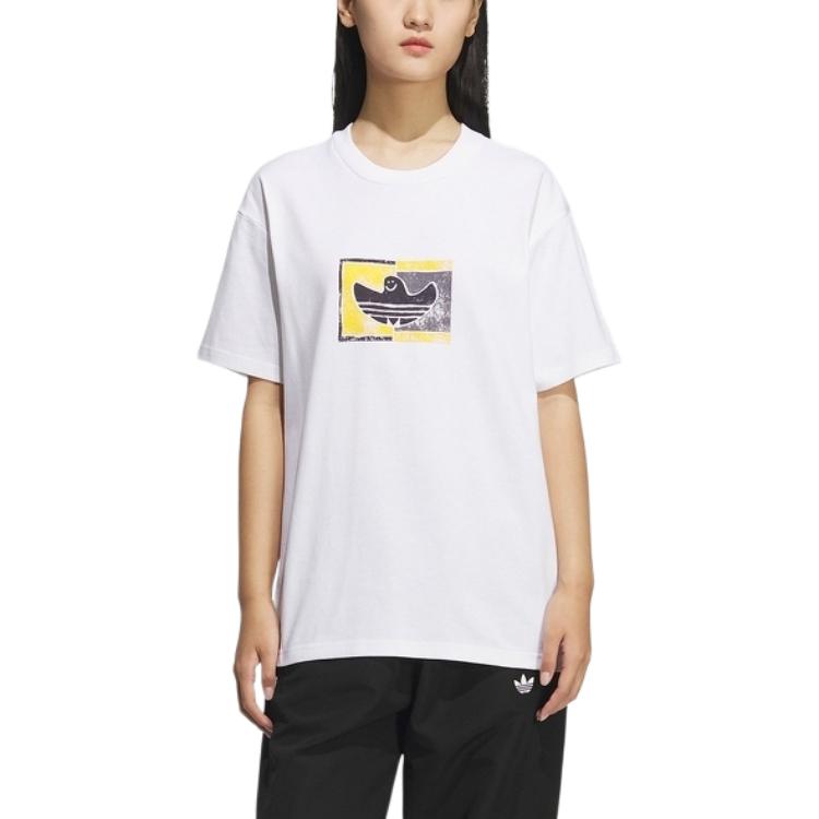 Adidas Originals Футболка Shmoohaus Unisex белая — фото 4