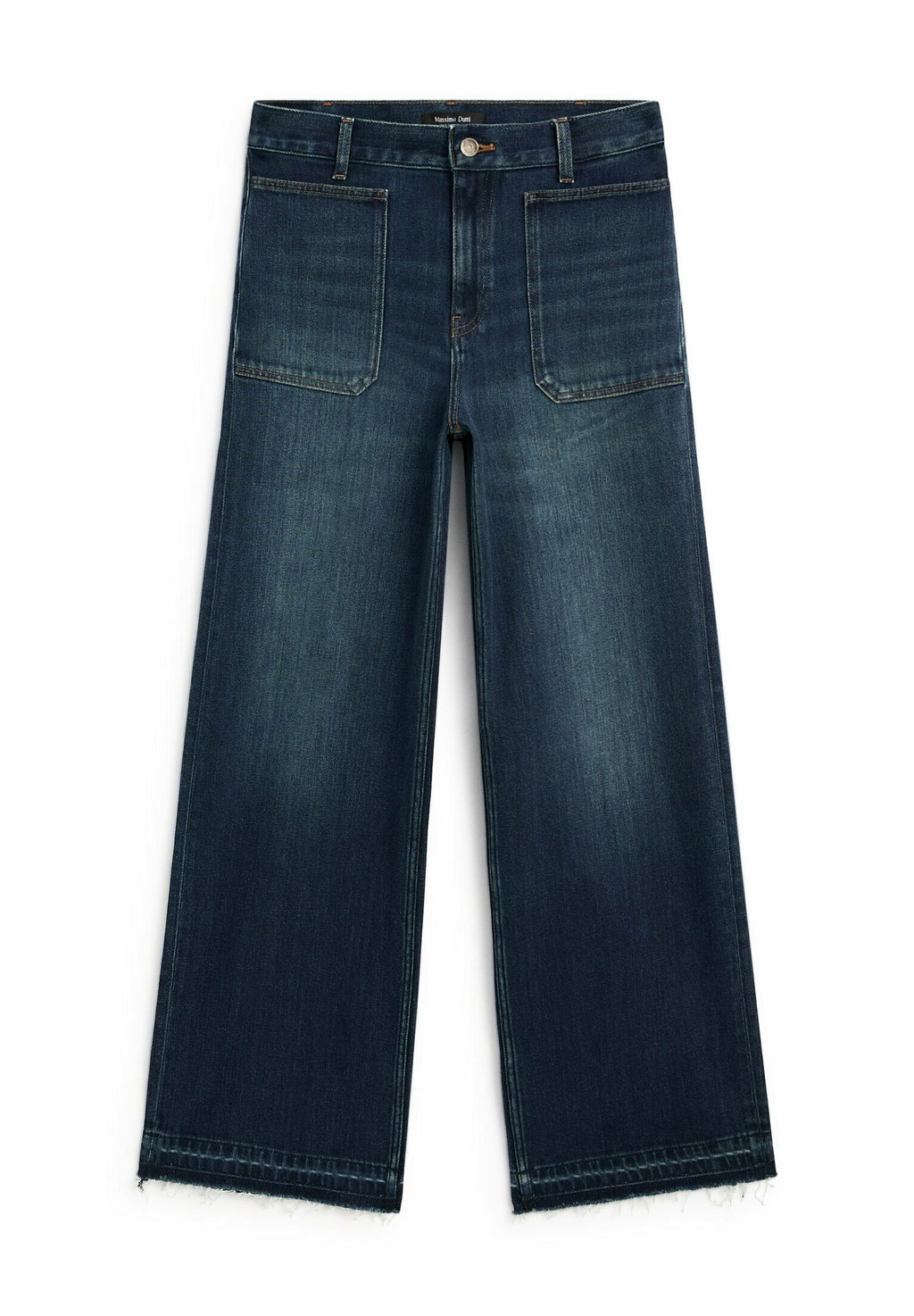 

Джинсы прямого покроя Massimo Dutti, деним