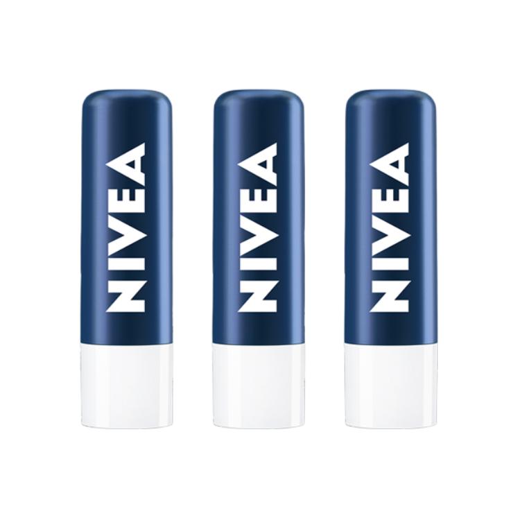 Увлажняющий бальзам для губ Moisturizing And Hydrating 4,8 г/4,8 г*2/4,8 г*3 NIVEA — фото 4