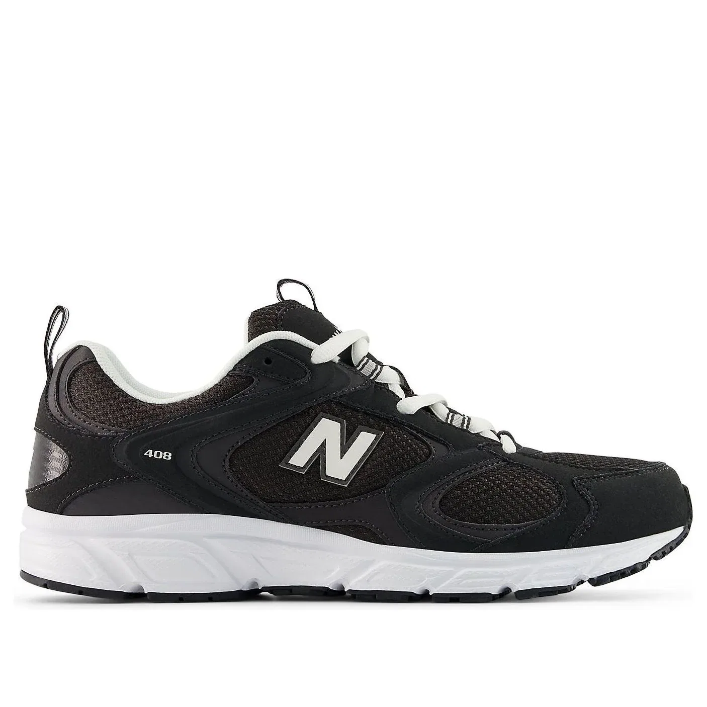 Кроссовки New Balance 408 'Black Sea Salt' U4089BN, черный — фото 2