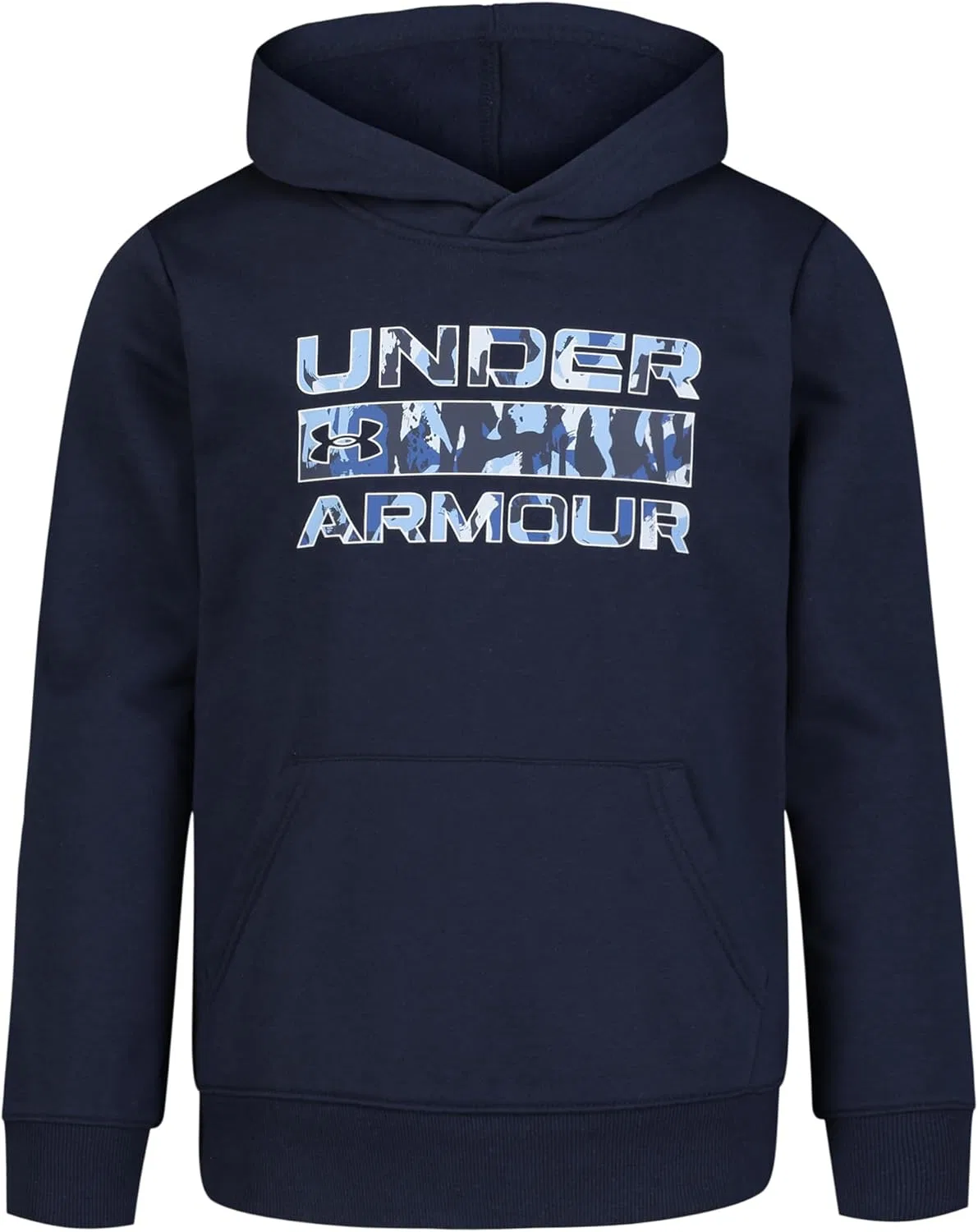 Детская толстовка Under Armour Active Hoodie, Navy Painted