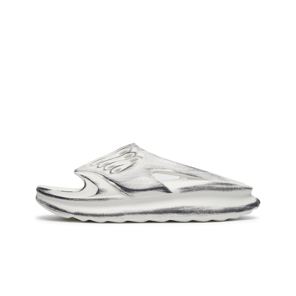 

K-WANG K WANG устойчивые к запаху и истиранию тапочки-слипоны с амортизацией унисекс грязный бежевый черный, цвет Dirty Beige Black