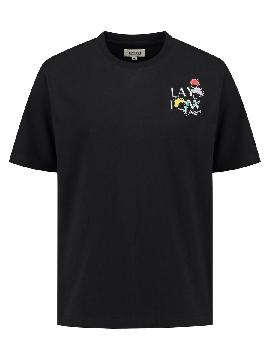 

Рубашка Shiwi Finn Sketched Flowers, черный