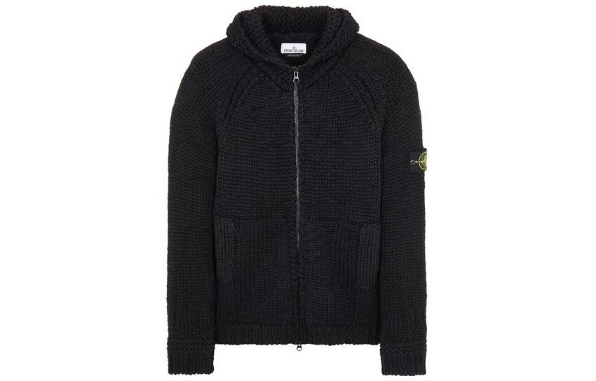 

STONE ISLAND Мужской свитер, цвет Black