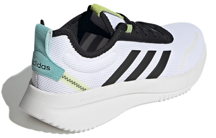 Кроссовки Lite Racer Series Lifestyle для мужчин с низким верхом белого/черного цвета Adidas Neo — фото 4