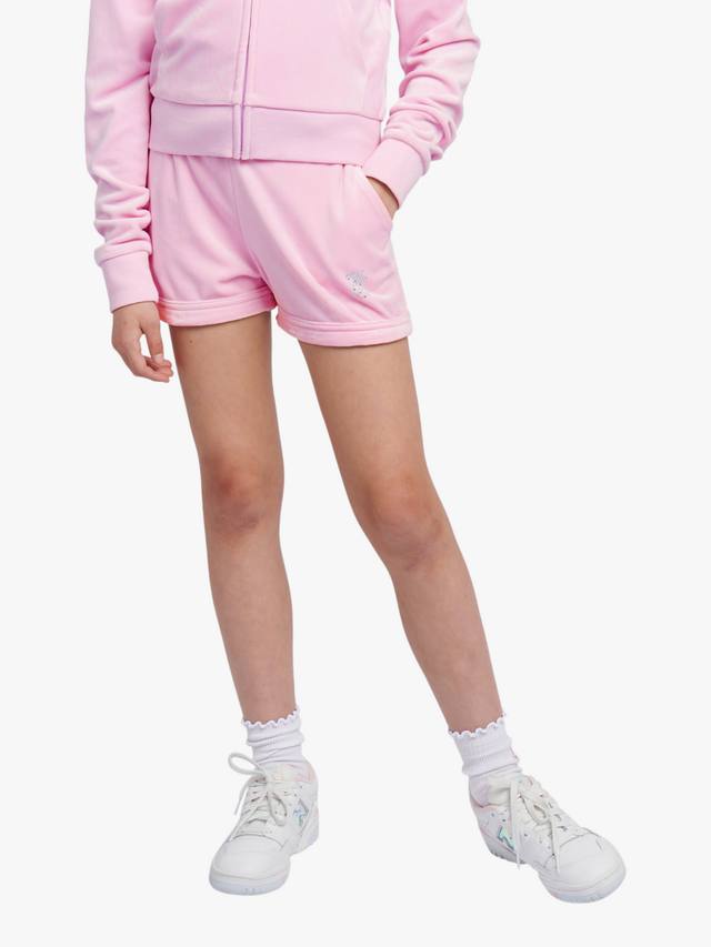 

Детские велюровые складывающиеся шорты Juicy Couture, Pinky Lilac Chiffon