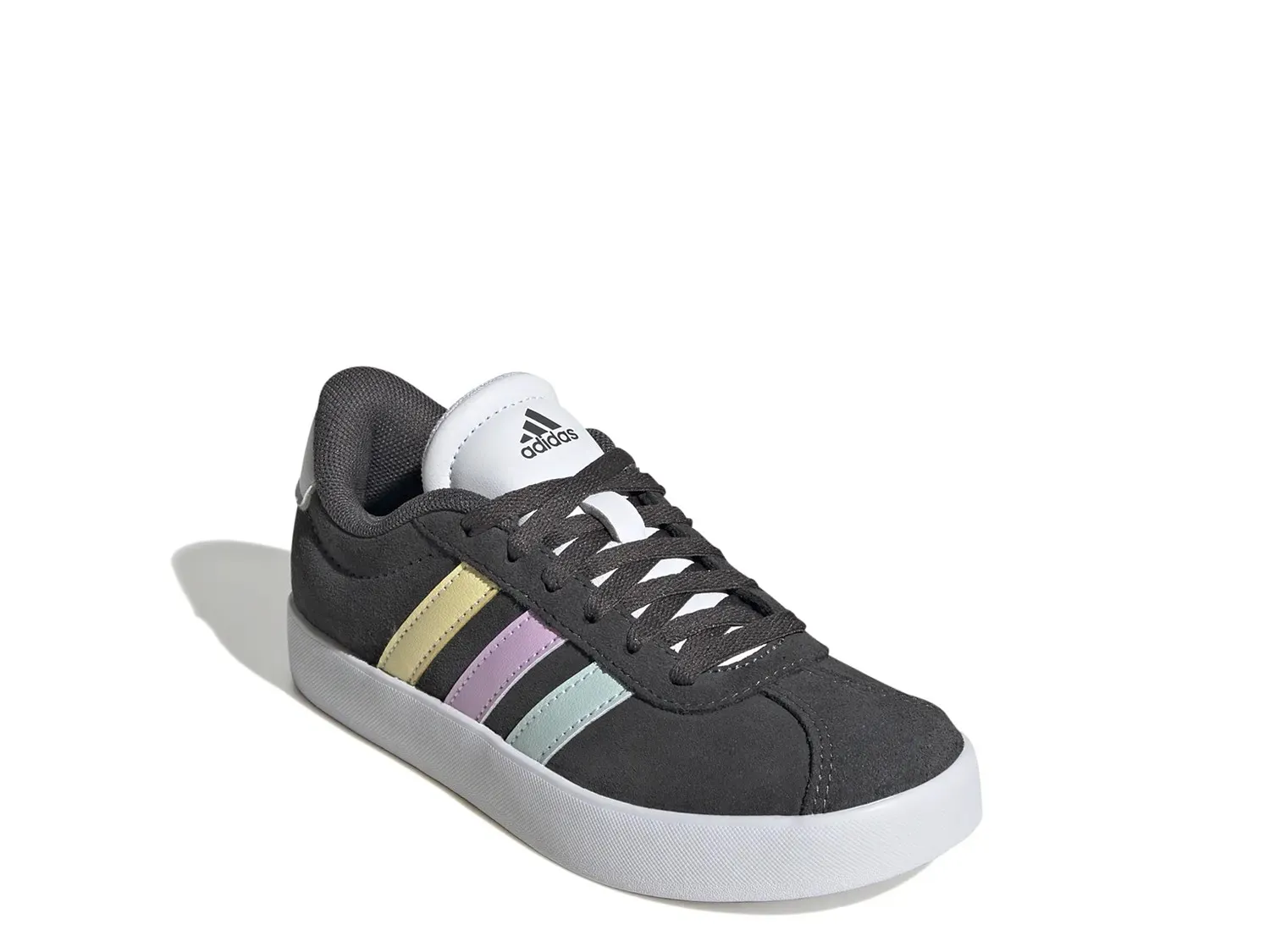 

Кроссовки Adidas VL Court 3.0 — детские, серые
