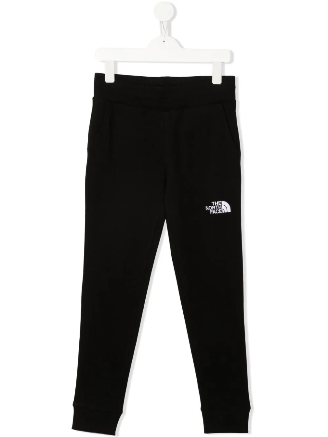 

The North Face Kids спортивные брюки с вышитым логотипом, черный