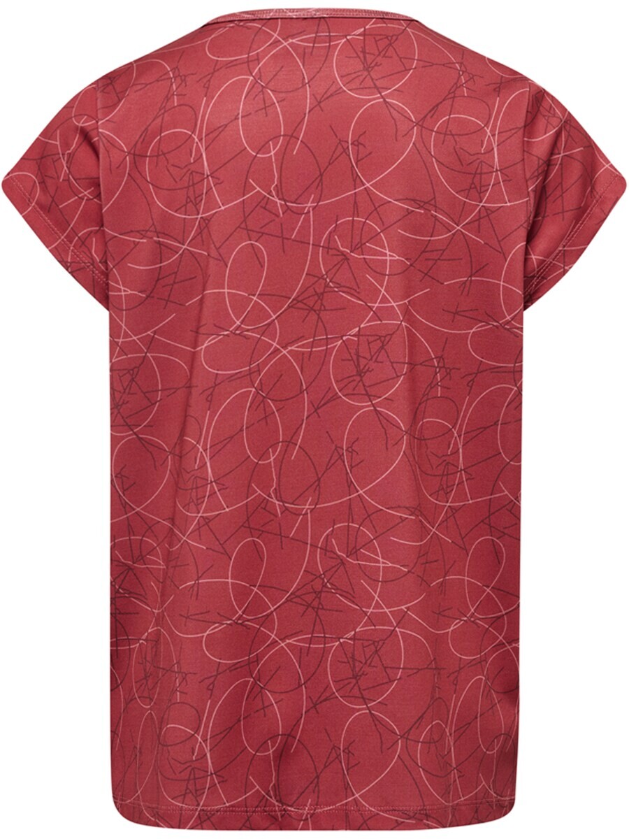 Футболка Hummel Shirt Nanna, цвет carmine red/dark red — фото 2