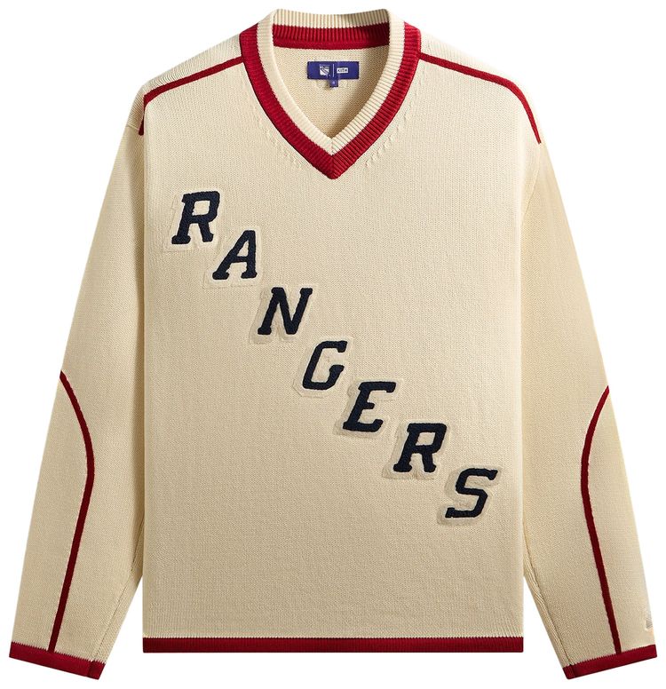 

Свитер Kith For The New York Rangers Beau Sweater, кремовый