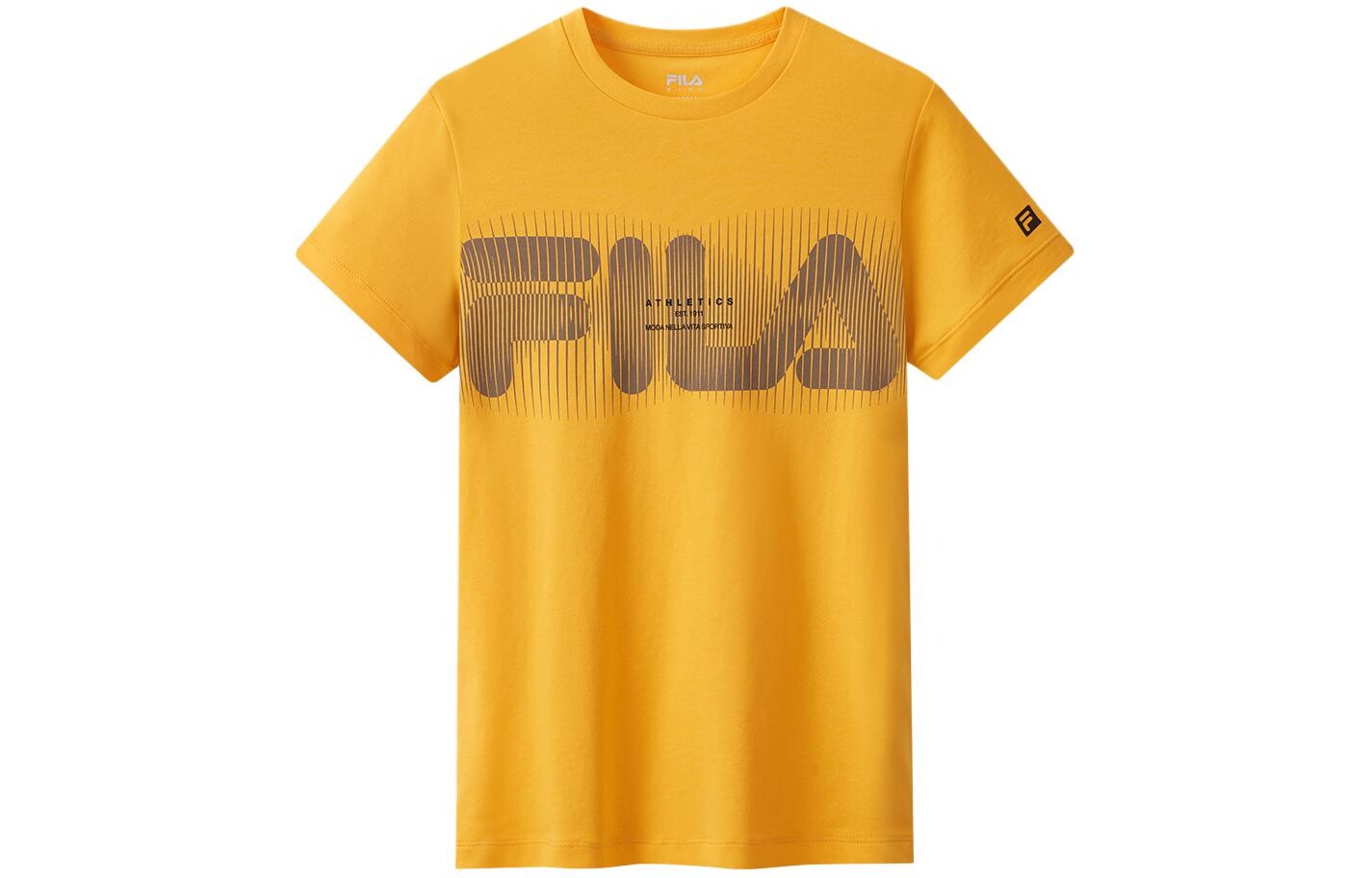 

Детская футболка ФИЛА FILA, цвет Calendula