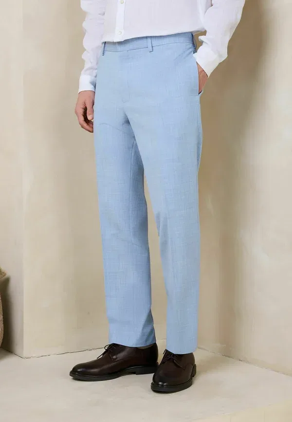 Классические брюки Next, light blue, светло-голубой