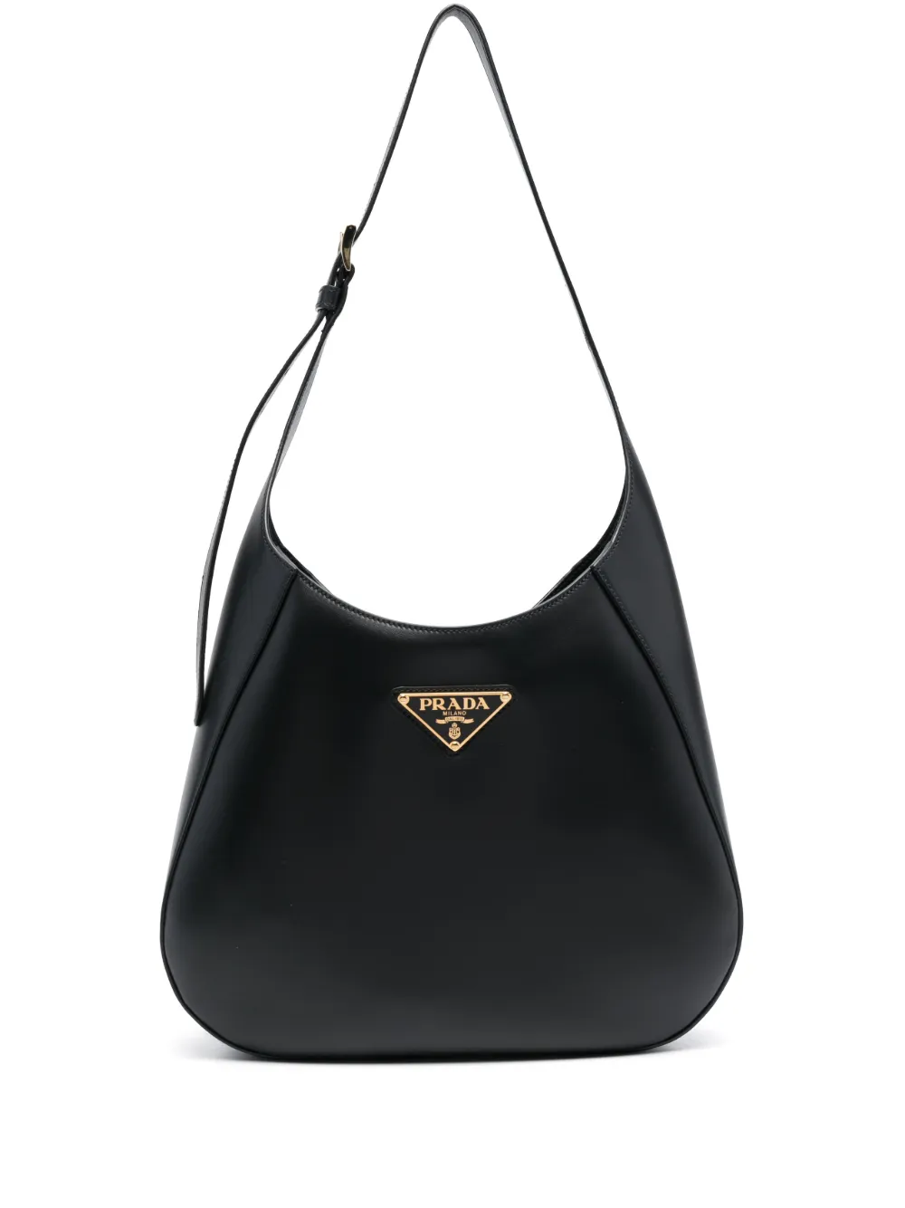 

Сумка на плечо с логотипом Prada, черный