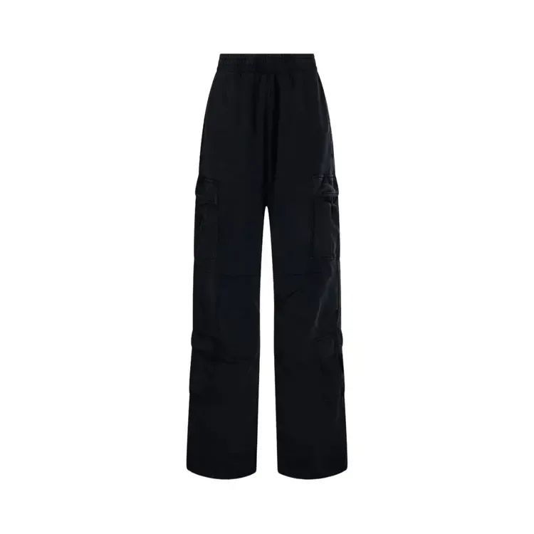 Брюки-карго Balenciaga Regular, цвет «выцветший черный»
