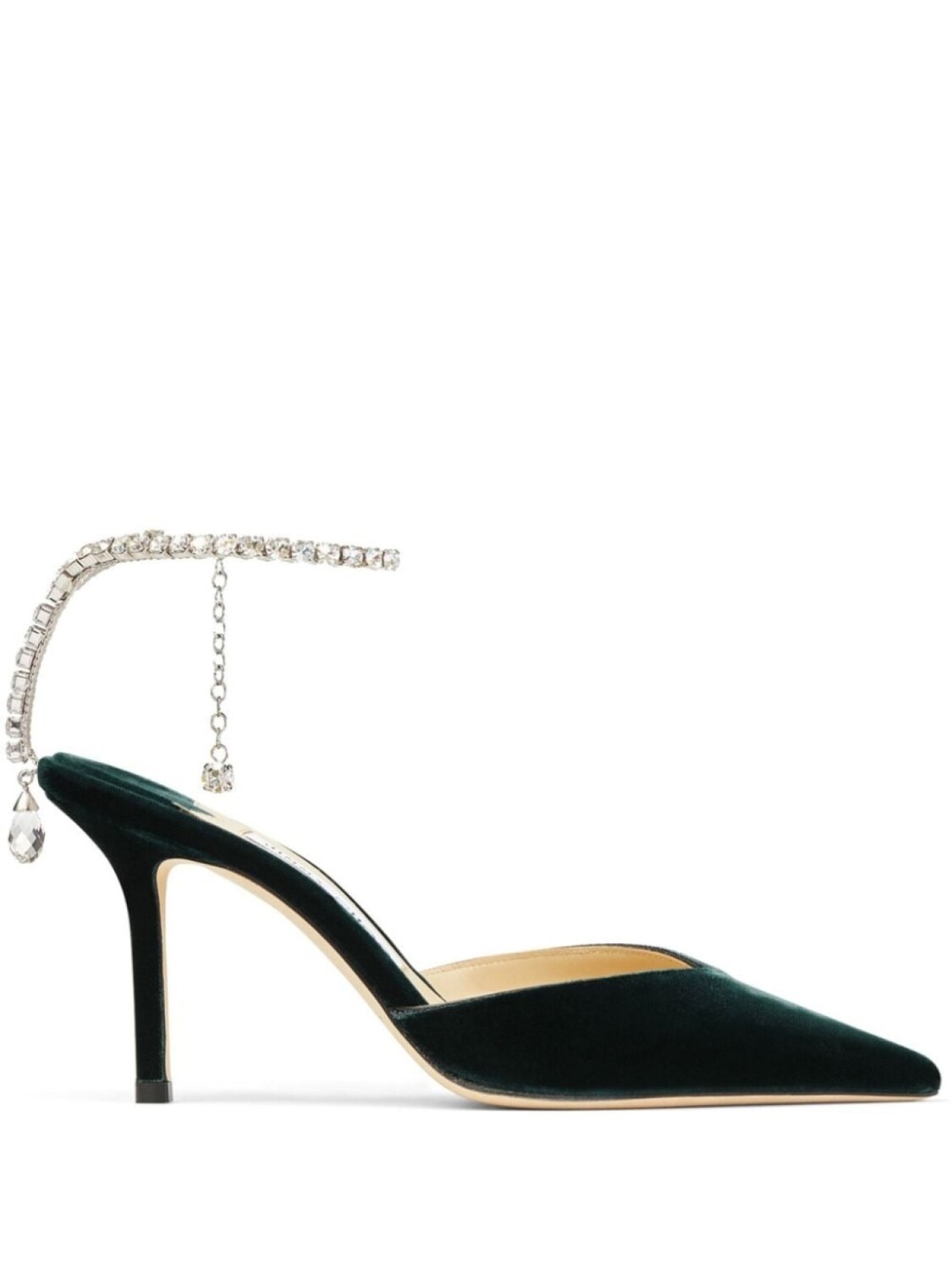

Jimmy Choo туфли Saeda 85 с кристаллами, зеленый