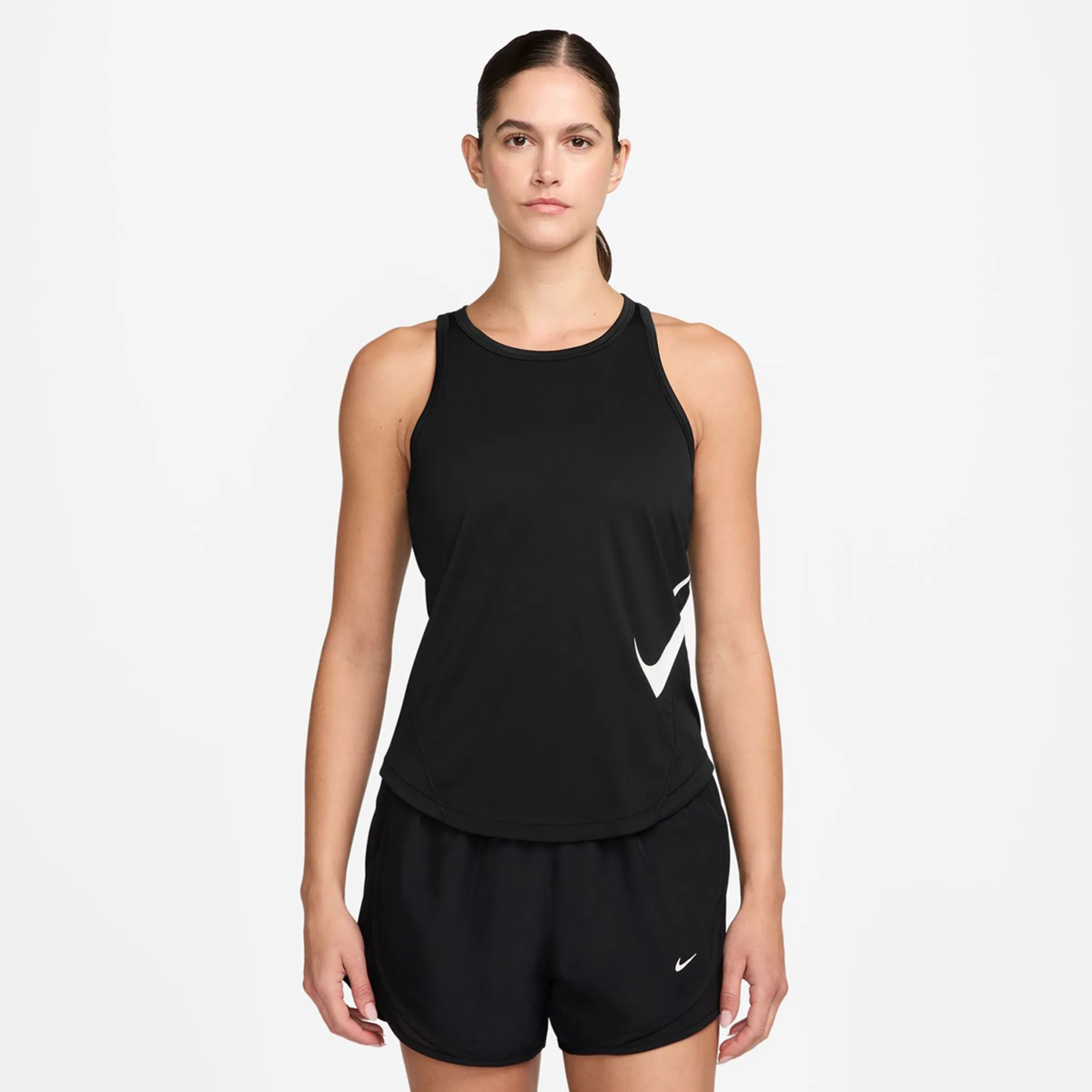 

Женская майка Tempo Swsh Hbr Dri-FIT Tank Nike, черный