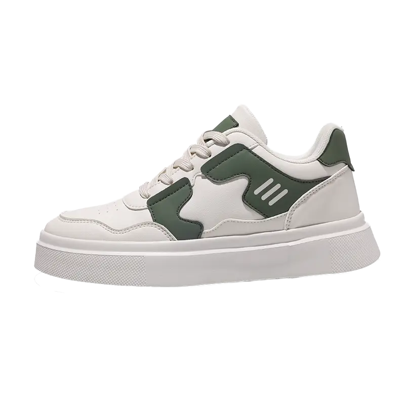 

Boogie Bear Амортизирующие противоскользящие и износостойкие поддерживающие балансирующие низкие кеды для мужчин с эффектом увеличения роста - бежево-зеленые, цвет Beige Green