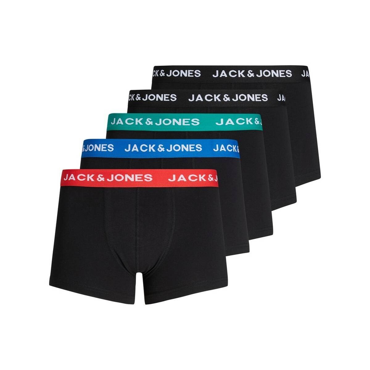 

Боксеры Jack & Jones Boxershort 5 шт, цвет Rot/Blau/Petrol/Schwarz
