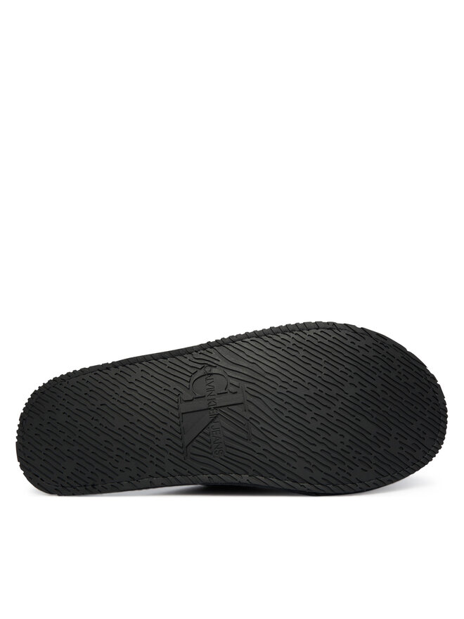 Тапочки Calvin Klein Hotel Slipper Mono Embro YM0YM01392, черный — фото 4