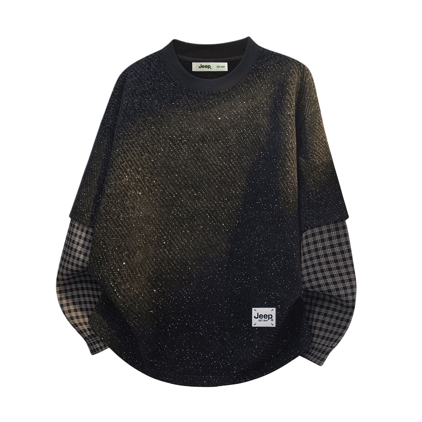 

Свитшот Leisure Collection Unisex Jeep, черный