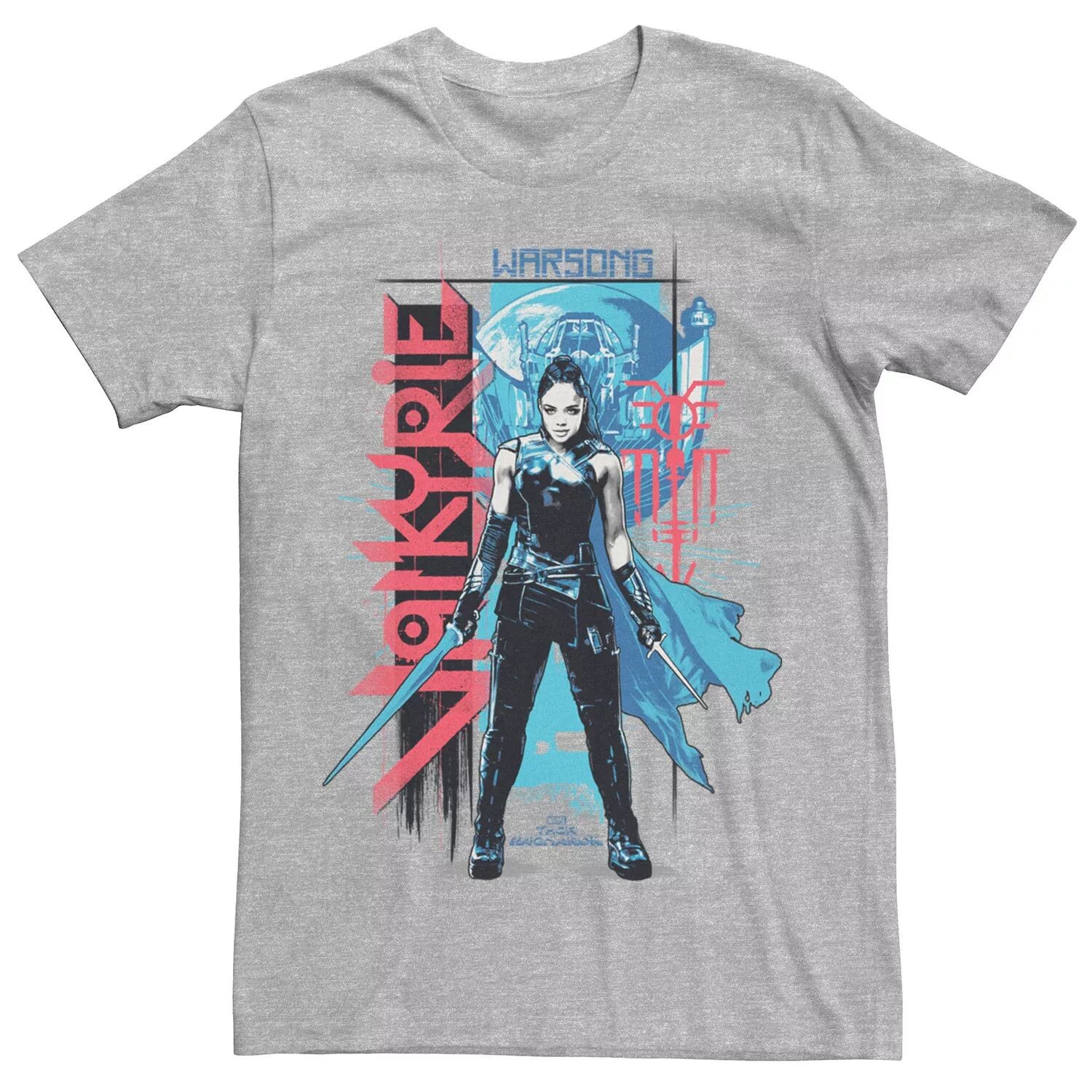 

Мужская футболка с рисунком Marvel Thor Valkyrie Warsong Licensed Character