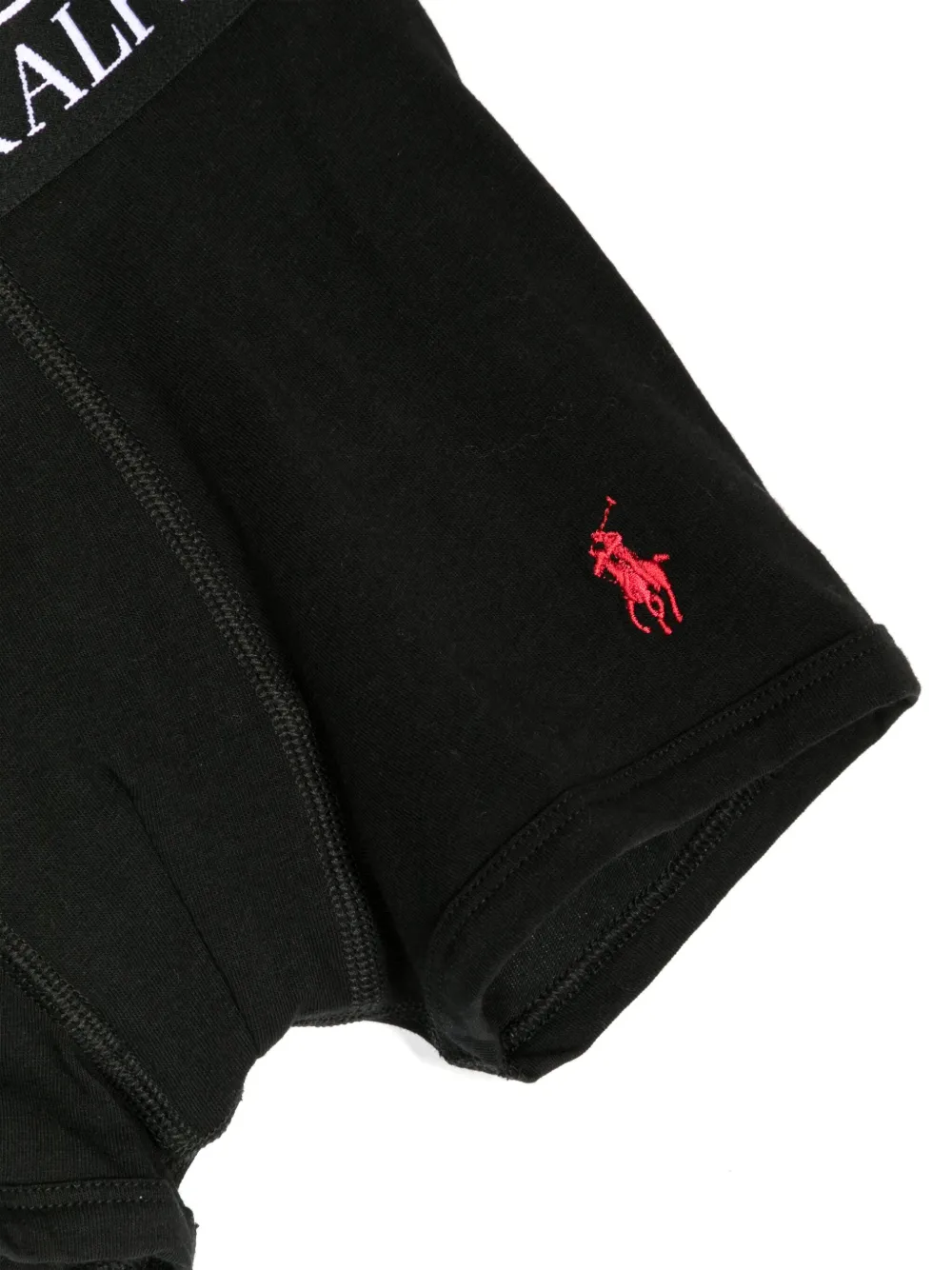 Комплект из двух боксеров с логотипом Polo Pony POLO RALPH LAUREN KIDS, черный — фото 3