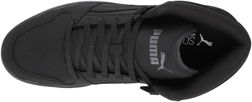 Мужские кроссовки Puma Rebound Layup из нубука, черный — фото 4