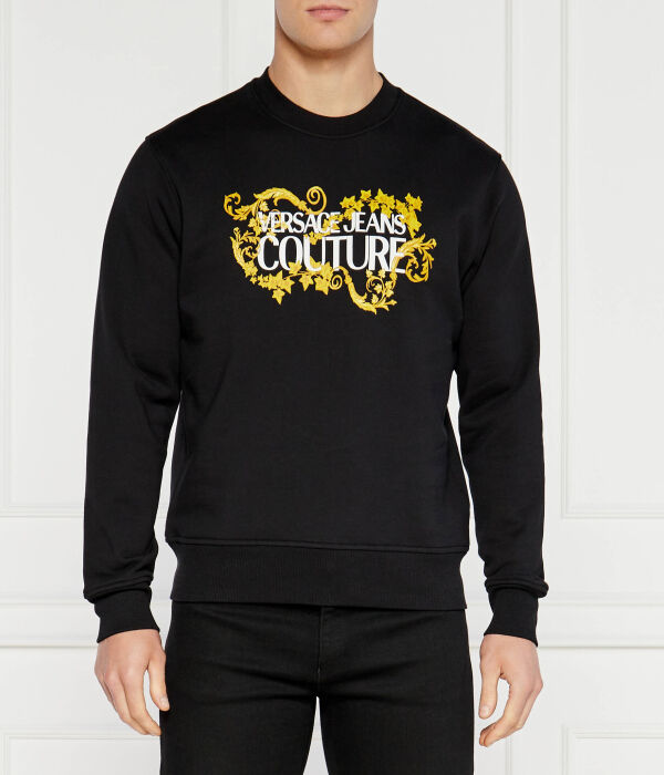 

Свитер Regular fit Versace Jeans Couture, черный