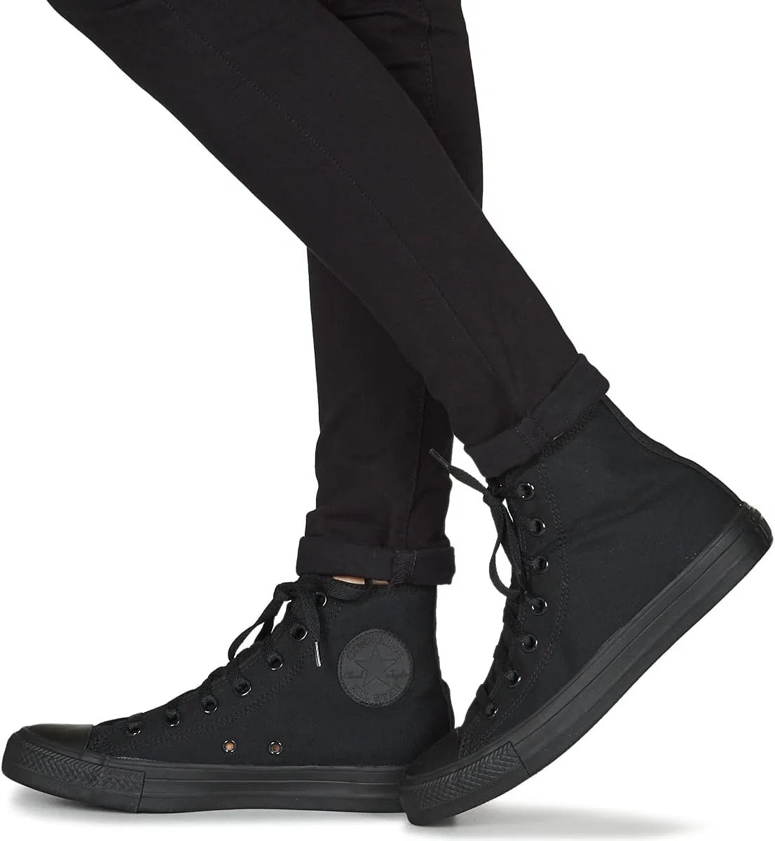 Кроссовки Converse Chuck Taylor All Star High унисекс, White / Black. — фото 2