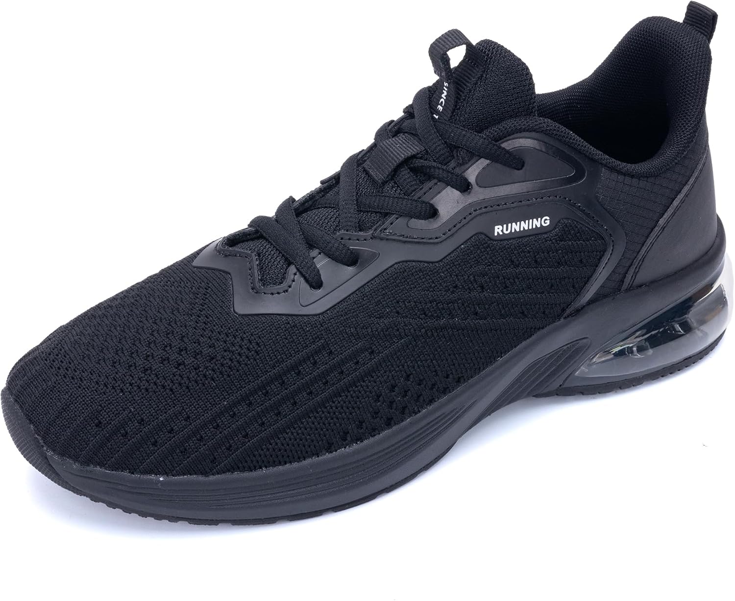 

Мужские кроссовки для бега и ходьбы, противоскользящие, повседневные модные кеды, теннисные спортивные обувь для тренировок и путешествий Pasick, черный