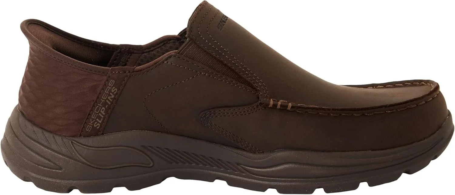 Мужские лоферы Skechers Arch Fit Motley - MiloSlip-On, какао — фото 4