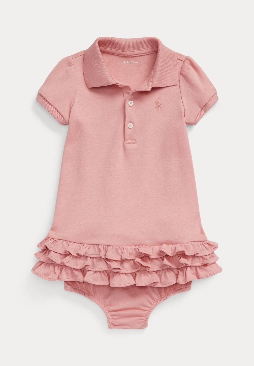 

Платье из джерси SOFT COTTON POLO DRESS BLOOMER SET Ralph Lauren, розовый
