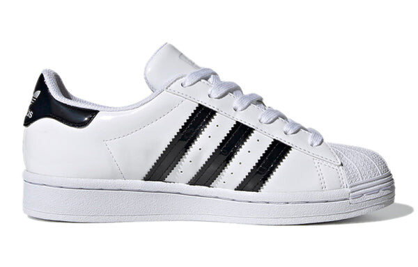 Кроссовки оригиналы суперзвезда j Adidas, белый — фото 2